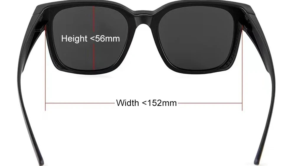 Oversized Fit-Over Sunglasses