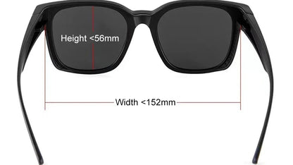 Oversized Fit-Over Sunglasses