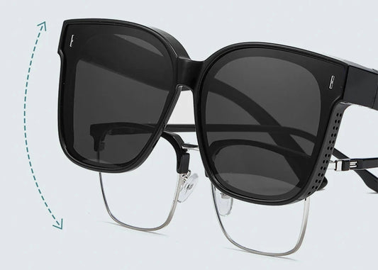 Oversized Fit-Over Sunglasses